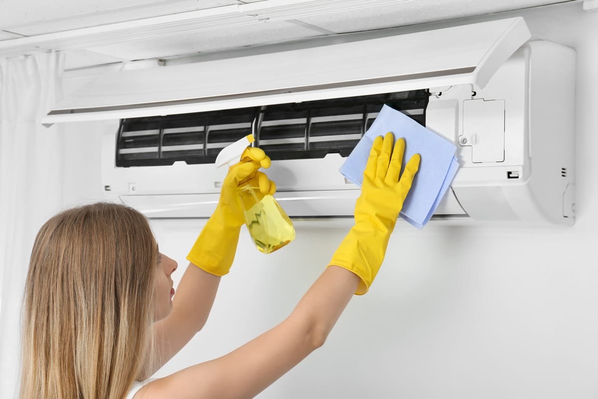 3 Schritte Anleitung ⚡ Klimaanlage desinfizieren