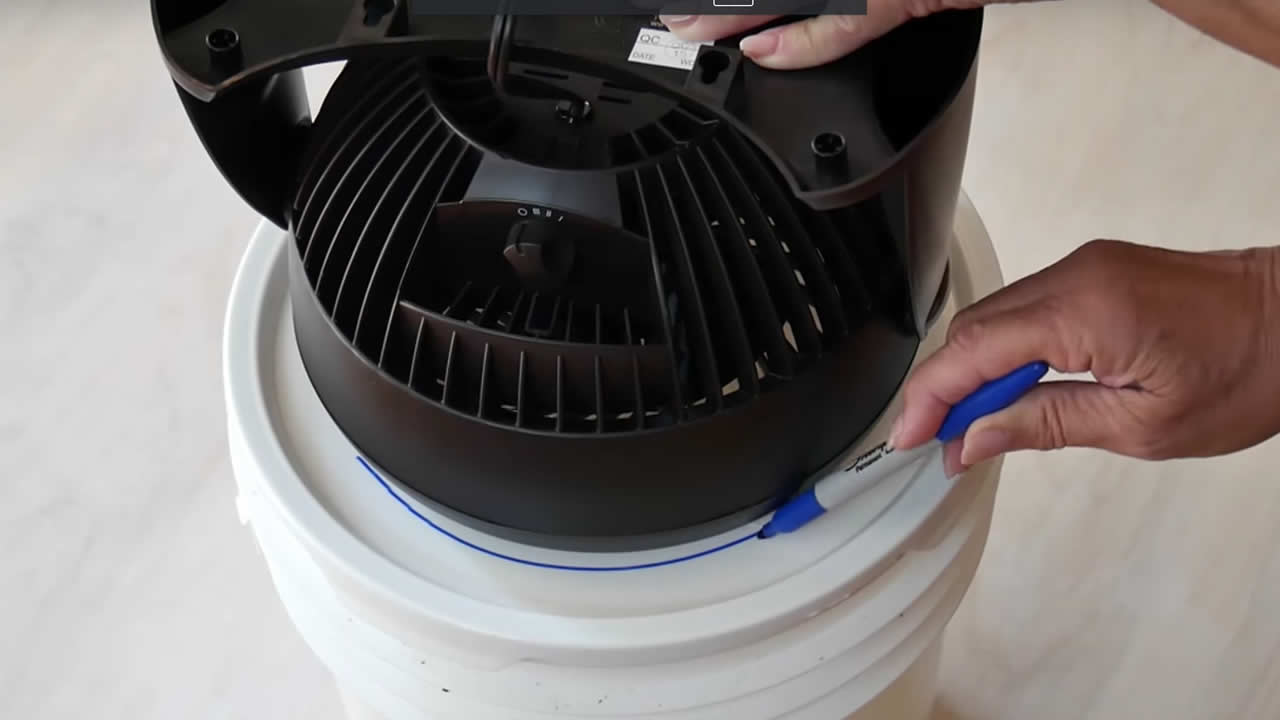 schritt 1 ventilator anbauen klimaanlage luftkuehler selbst bauen